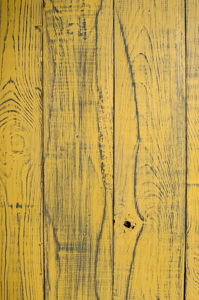 Textura o fondo amarillo madera — Foto de Stock