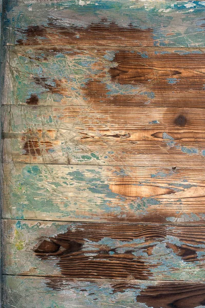 Fondo de madera o textura de madera con pintura antigua — Foto de Stock