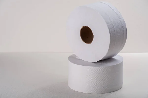 Roll paper on white background Stock Photo