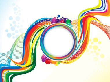 soyut sanat renkli patlayabilir