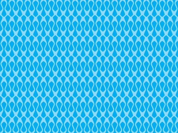 Abstrakte künstlerische blaue nahtlose Muster — Stockvektor