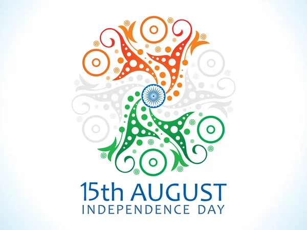 soyut sanat Hint üç renkli çiçek daire