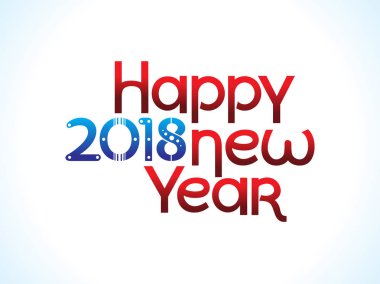 soyut sanat mutlu yeni yıl metin