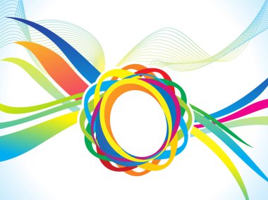 soyut sanat yaratıcı dalga patlayabilir