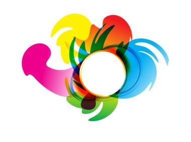 soyut sanat yaratıcı renkli patlayabilir