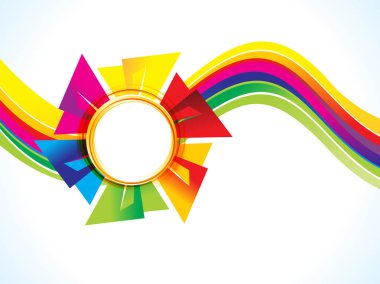 soyut sanat yaratıcı dalga patlayabilir