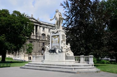 Viyana'da Mozart anıt