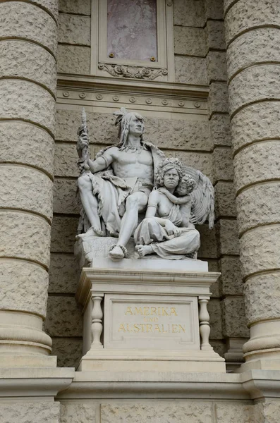 Viena Monumentos e Estátuas — Fotografia de Stock