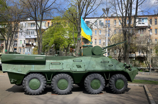 Боевая машина пехоты Украины
