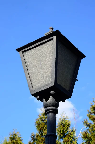 Oude vintage straat lamp — Stockfoto