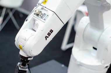 Kyiv, Ukrayna - 7 Kasım 2019: Başrahip Robot Kolu 