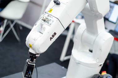 Kyiv, Ukrayna - 7 Kasım 2019: Başrahip Robot Kolu 