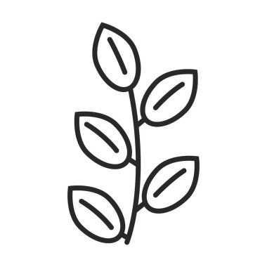 Yeşillik vektör simgesi