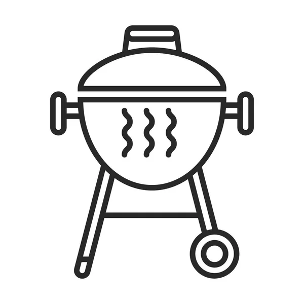 Grill icono vector — Vector de stock