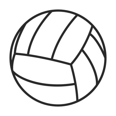 Voleybol vektör simgesi