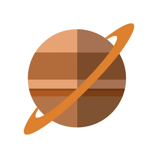 Saturno vector icono — Vector de stock