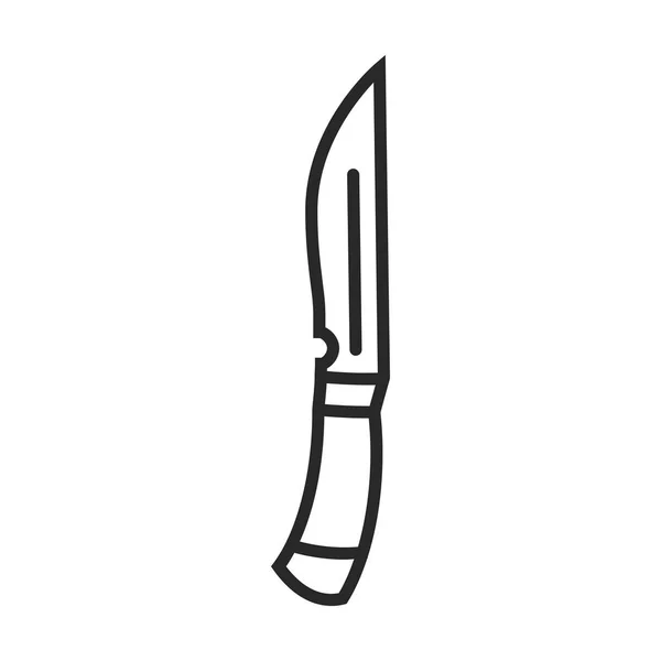 Avcılık Bıçak vektör simgesi — Stok Vektör