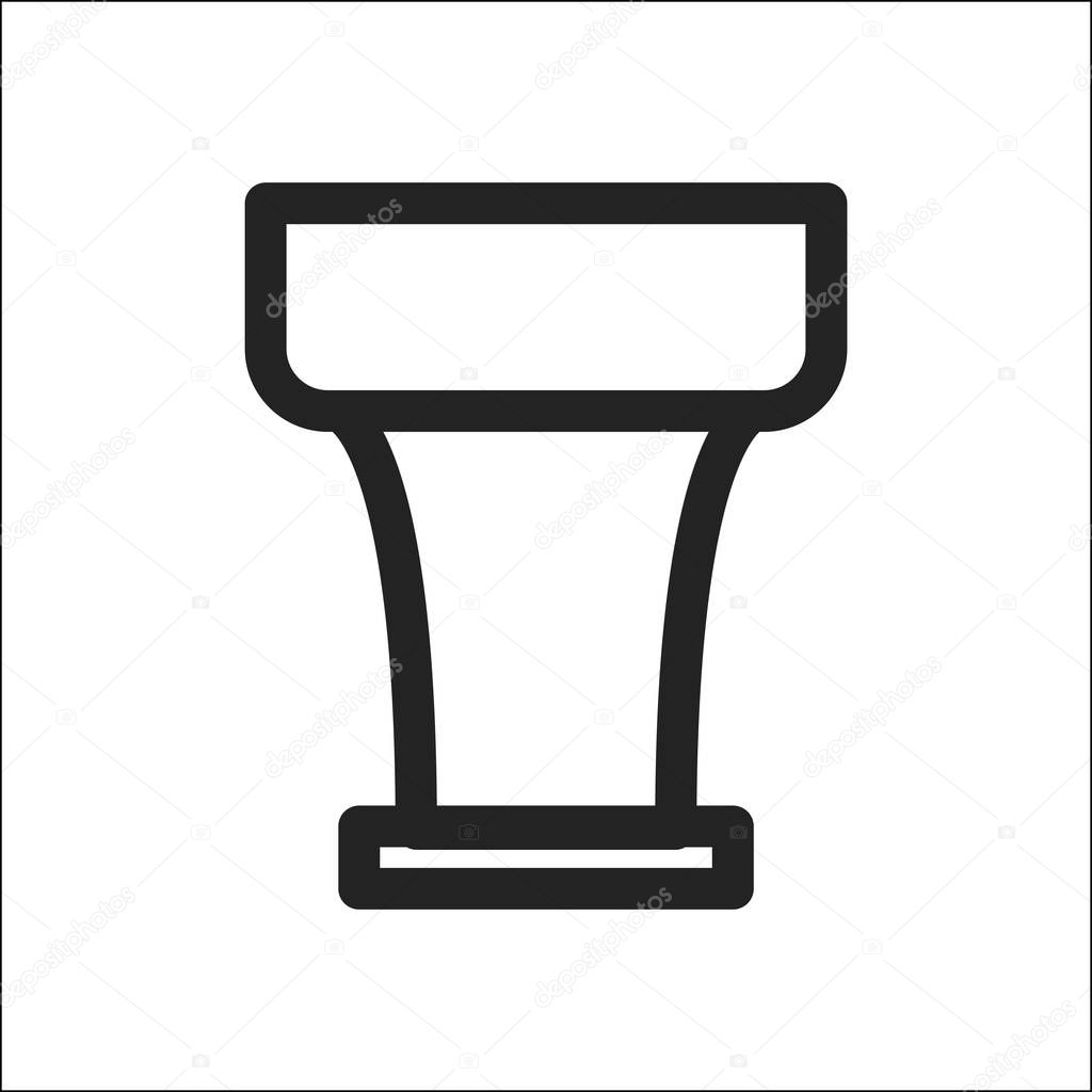 Bowl For Hookah Vector Icon In Simple Outline Style This Icon Are Perfect For Your Websites And Applications Premium Vector In Adobe Illustrator Ai Ai Format Encapsulated Postscript Eps Eps Format