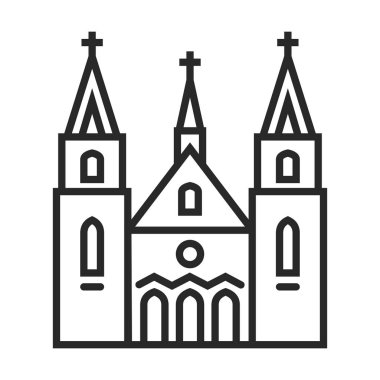 Katolik Kilisesi vektör simgesi