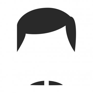 Bıyık vektör simgesi