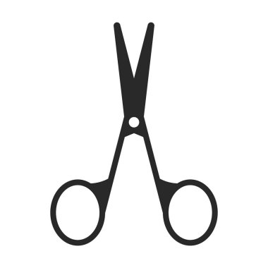 Makas vektör simgesi