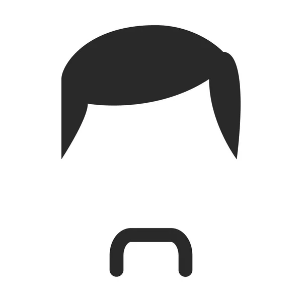 Icône vectorielle moustache — Image vectorielle