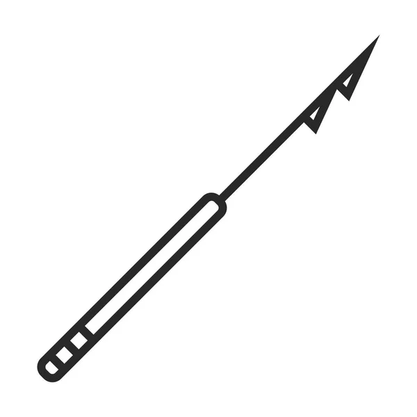 Harpoon vector icon — Stock Vector