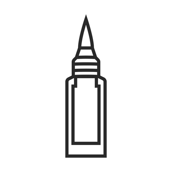 Brush pen vector icon — Stock Vector