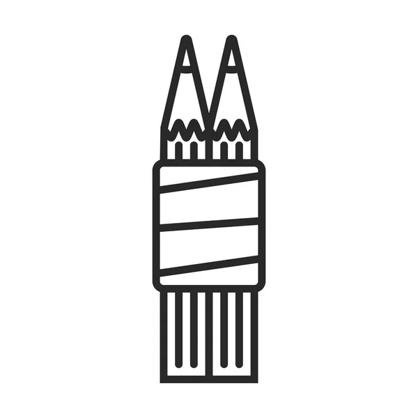 Pencil vector icon — Stock Vector