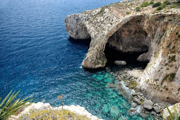 Piękny Widok Wyspy Comino Malta — Zdjęcie stockowe