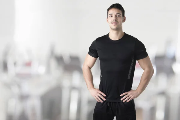 Personal Trainer With Hands on Waist — Stock Photo, Image