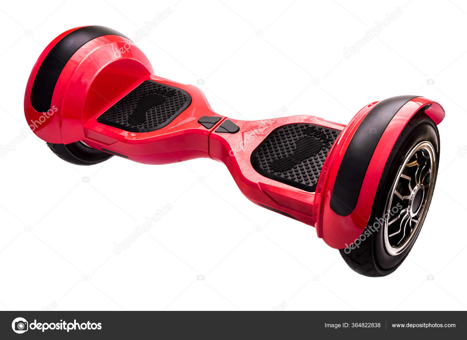 Self Balancing Two Wheeled Board Hoverboard Scooter Isolated White
