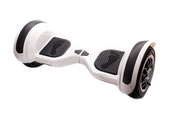 Self Balancing Two Wheeled Board Hoverboard Scooter Isolated White Background — Stock Photo, Image