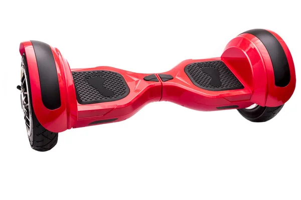 Auto Bilanciamento Due Ruote Hoverboard Scooter Isolato Sfondo Bianco Giroboard — Foto Stock