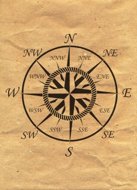 Kraft kağıt arka plan deniz logosuna. Deniz etiket, deniz rozeti