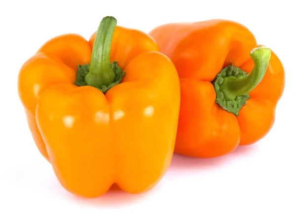 Bulgarian pepper isolated on white background — Stock Photo, Image