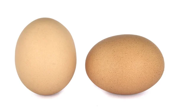 Eggs on White Background — Stock Photo, Image