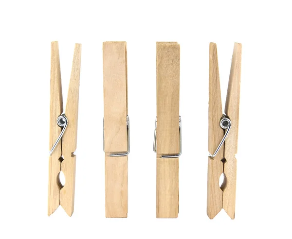 Dekoratif mandallar beyaz arkaplanda izole edildi