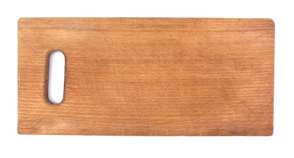 Dřevěné Řezací Desky Izolované Bílém Pozadí Koncept Kuchyně — Stock fotografie