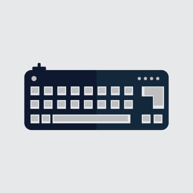 Klavye simge vektör