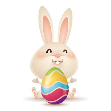 Paskalya tavşanı ve Paskalya yortusu yumurta 