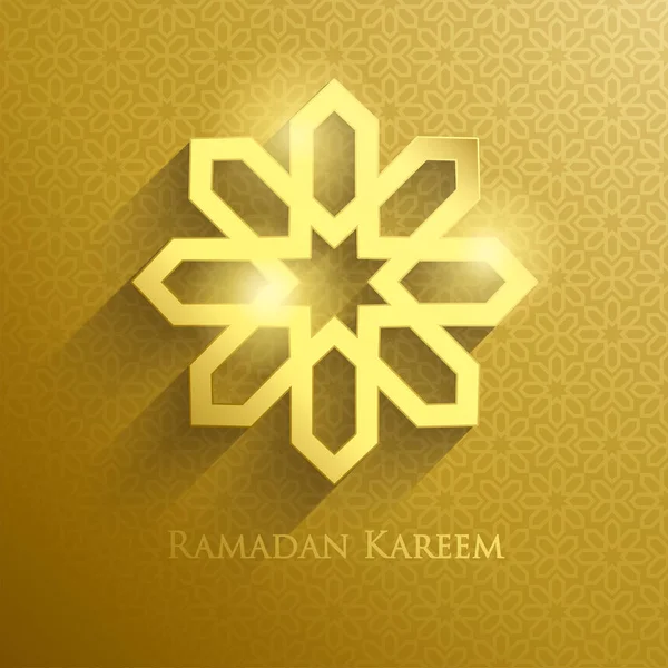 Carte de voeux Ramadan — Image vectorielle