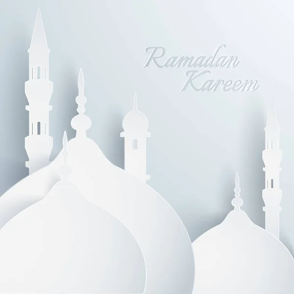 Ramadan kartka z życzeniami — Wektor stockowy