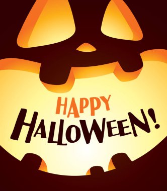 Mutlu Cadılar Bayramı Kartı