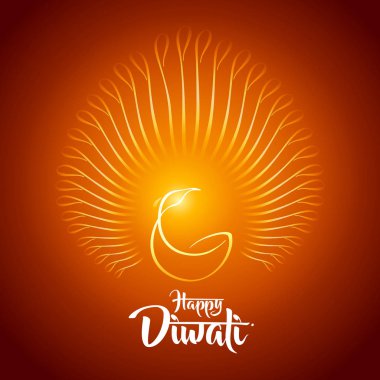 Diwali tavus kuşu diya kandil 