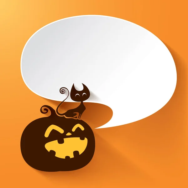 Happy Halloween card — Stock Vector