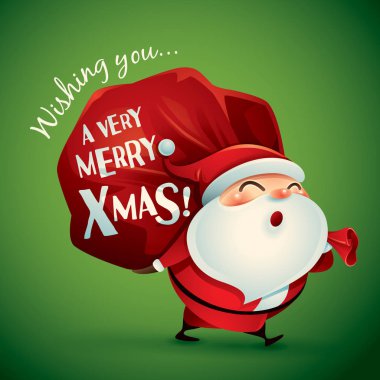 Noel Baba Noel kar sahnesinde