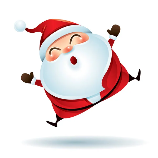 Santa Claus feeling excited — Stock Vector