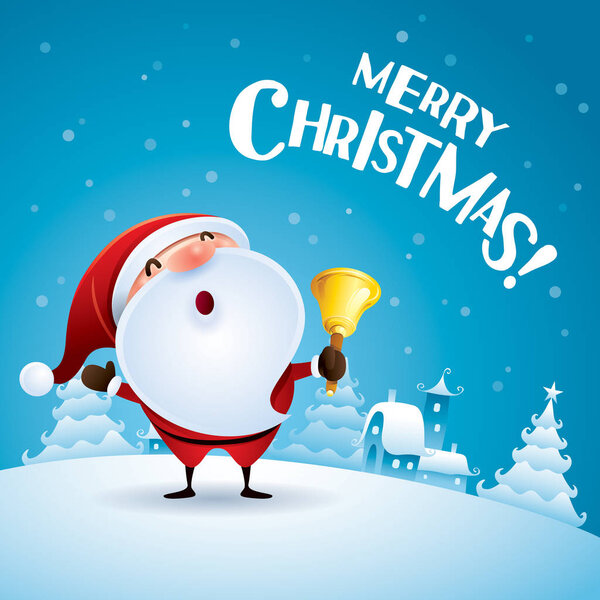 Счастливого Рождества! Санта-Клаус
