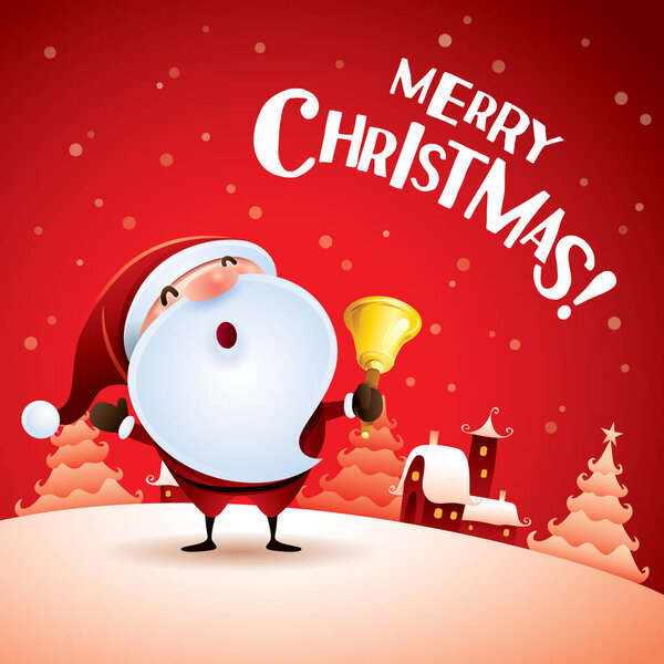 Счастливого Рождества! Санта-Клаус
